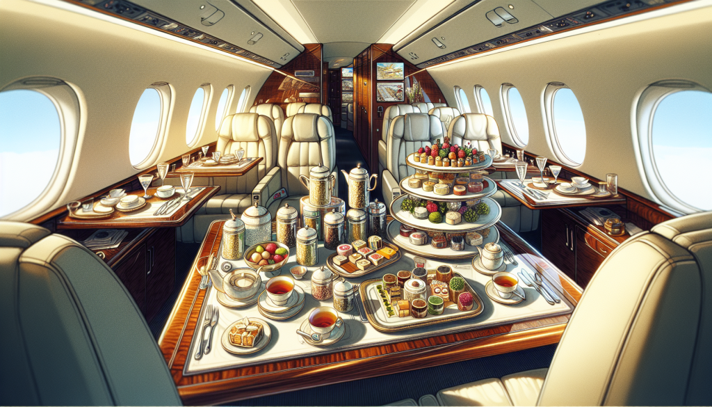 Tea Selections for Corporate Jet&nbsp;Catering