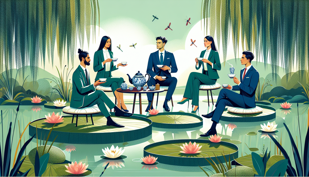 Tea Time by the Corporate Lagoon: Unwinding with&nbsp;Nature