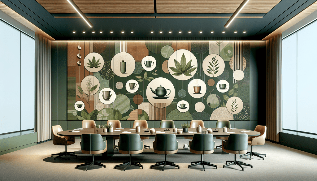 Using Tea in Corporate Art and&nbsp;Design