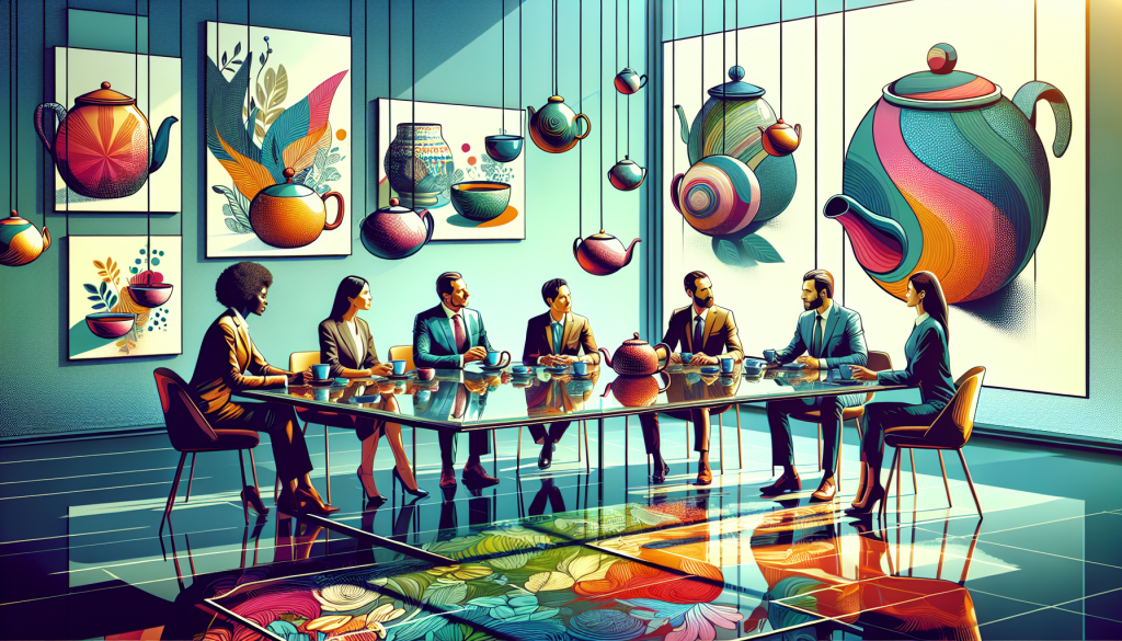 Using Tea Themes in Corporate&nbsp;Illustrations